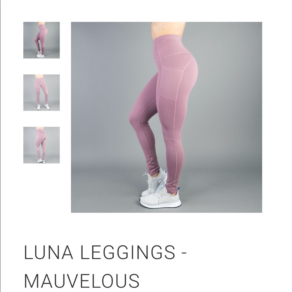 Buffbunny Luna Leggings Mauvelous Size S